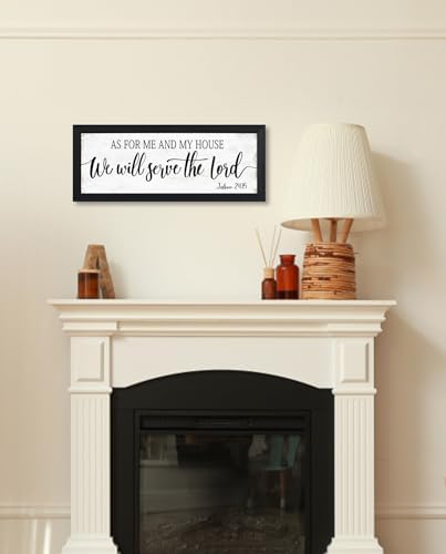 As for Me and My House Bible Verse Wall Sign