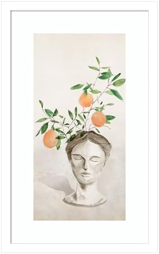 Amanti Art Framed Wall Art Print 21x13 Head Planter I by Isabelle Z