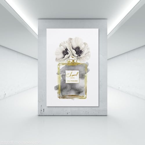 WEboL Modern Gold Print Wall Art 12x18inch
