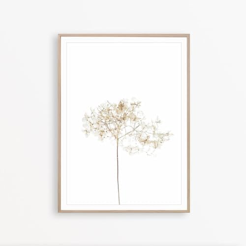 Dried Flower Wall Art Farmhouse Decor Poster