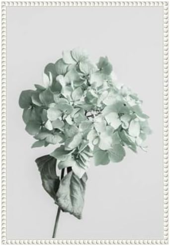 Amanti Art Framed Canvas Print 23x16 Green Dried Flower