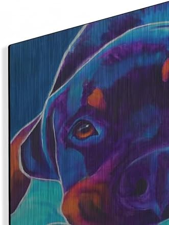 Rottie - Dexter 2 Metal Wall Art 12x12