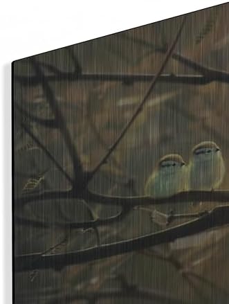Feathered Friends-C Metal Wall Art 24x16