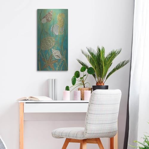 Aquatic Life 2 Metal Wall Art by Chariklia Zarris