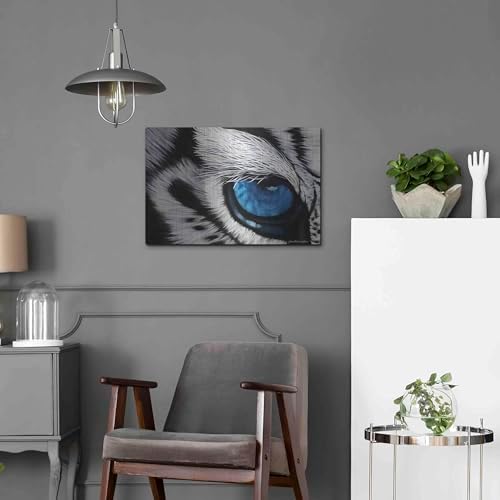 Tiger Eye Metal Wall Art by Jan Henderson 24x16