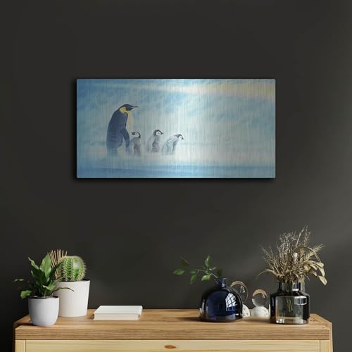 Arctic Home Metal Wall Art 24x12
