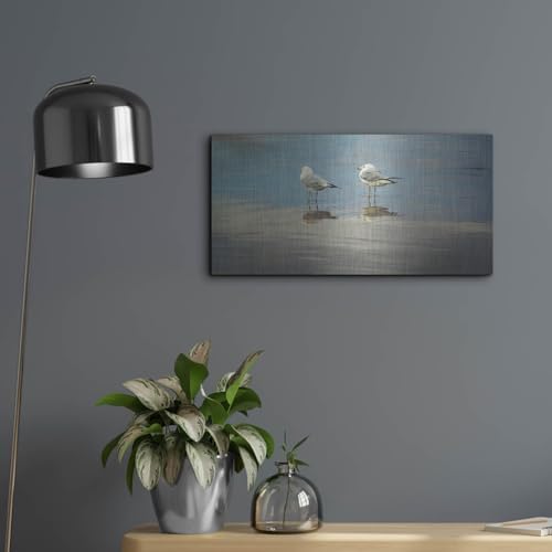Silent They Wait Metal Wall Art 24x12 by Eunika Rogers