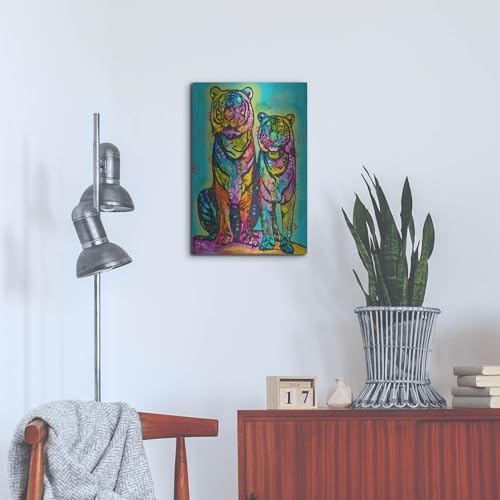 Aminal Bebees - Los Tigres Metal Wall Art 16x24