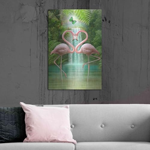 Lovers Metal Wall Art by Dan Craig 24x36