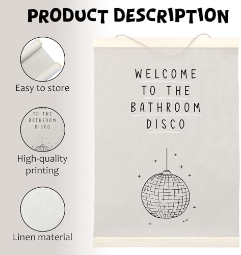 LKETW Disco Ball Poster Hanger Frame 12x16 Inch