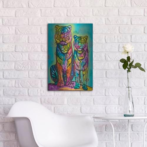 Aminal Bebees - Los Tigres Metal Wall Art 16x24