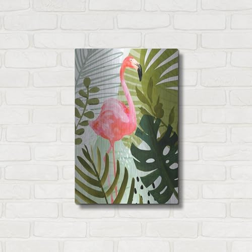 Flamingo Forest II Metal Wall Art 16x24