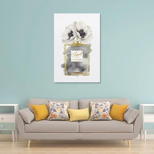WEboL Modern Gold Print Wall Art 12x18inch