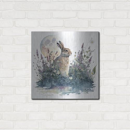 After A Shower Of Rain Metal Wall Art 24x24
