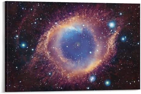 James Webb Space Telescope Art Poster Canvas Wall Print 20x30inch