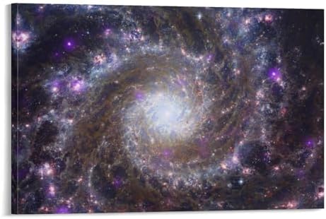 James Webb Space Telescope Poster 16x24 Inch Canvas Wall Art