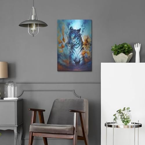Tiger Fish Metal Wall Art by JoJoesArt 16x24