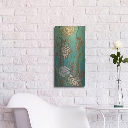 Aquatic Life 1 Metal Wall Art by Chariklia Zarris