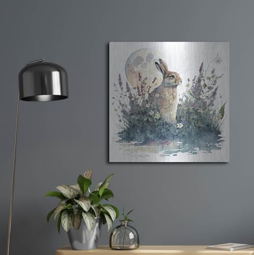 After A Shower Of Rain Metal Wall Art 24x24