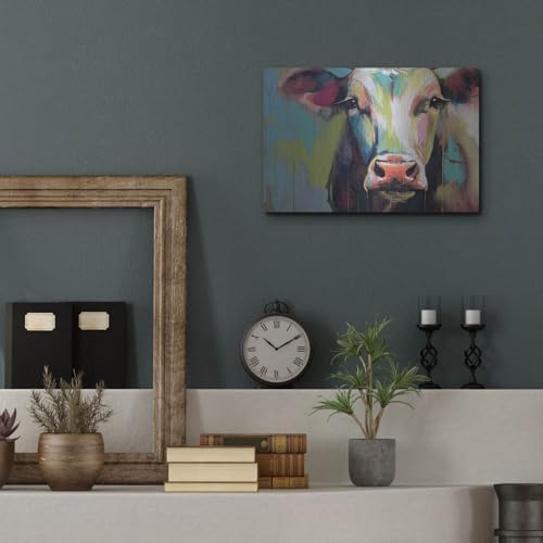 The Cow No 2 Metal Wall Art by Andreas Magnusson