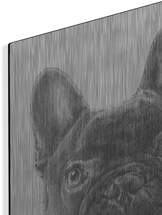 French Bulldog 3 Metal Wall Art by Barbara Keith