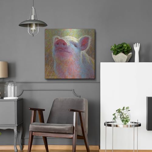 Snuffles Metal Wall Art 24x24 Inches