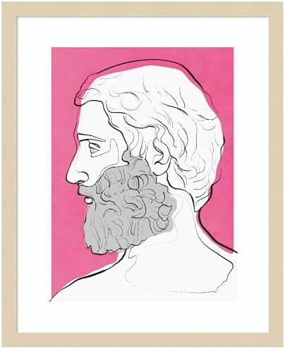 Amanti Art Framed Wall Print 21x17 Aares by Treechild