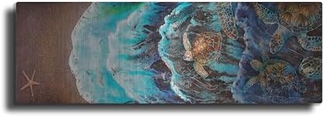 Luxe Metal Art Log Jammin Wall Art 36x12