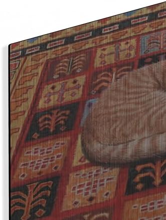 Forty Winks Metal Wall Art 16x12 by Janet Pidoux