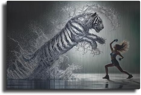 Fight Metal Wall Art by Rey Klimt 16x12