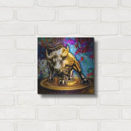 Ethereum Bull Market Metal Wall Art 12x12