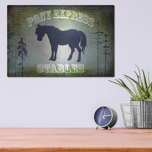 Country Horse I Metal Wall Art by Lightbox Journal