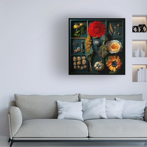 Trademark Fine Art Canvas Wall Art - Sasha Dried Flowers I