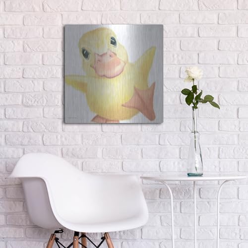 Farm Friends 2 Metal Wall Art by Myles Sullivan 24x24