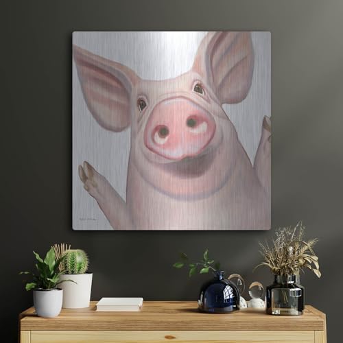 Farm Friends 4 Metal Wall Art 24x24