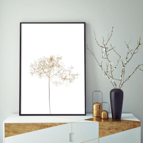 Dried Flower Wall Art Farmhouse Decor Poster