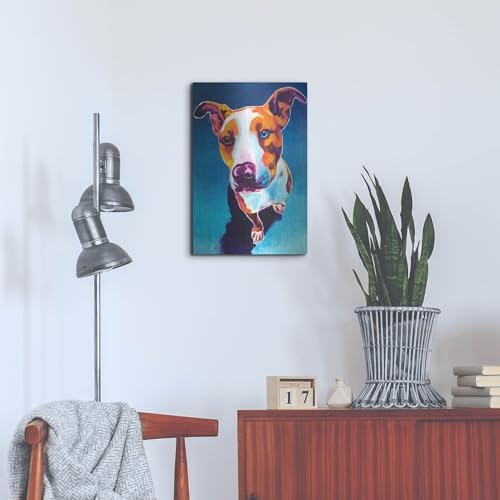 Pit Bull - Bentley Metal Wall Art 16x24