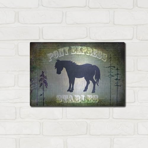 Country Horse I Metal Wall Art by Lightbox Journal