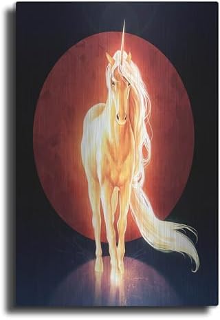 Last Unicorn Metal Wall Art 12x16