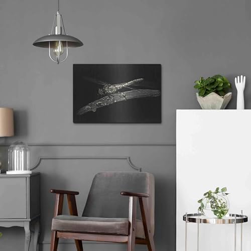 Dragonfly Metal Wall Art by Avery Multer 24x16