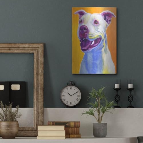 Pit Bull - Honey Metal Wall Art 12x16