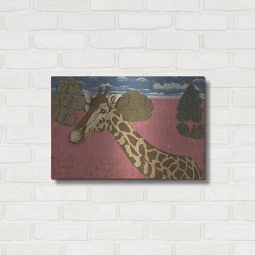 Savanna Stroll Metal Wall Art 24x16