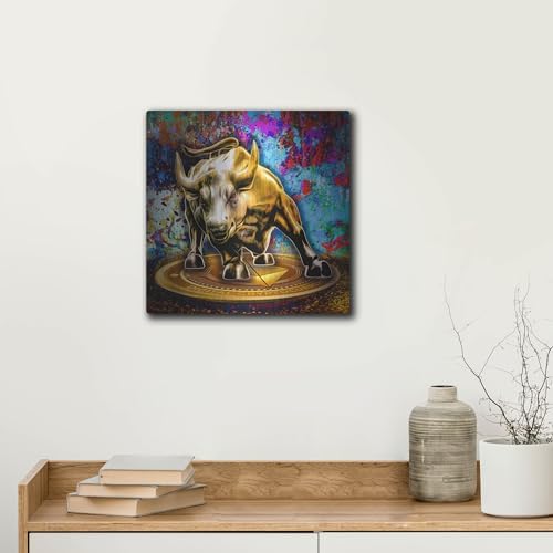 Ethereum Bull Market Metal Wall Art 12x12