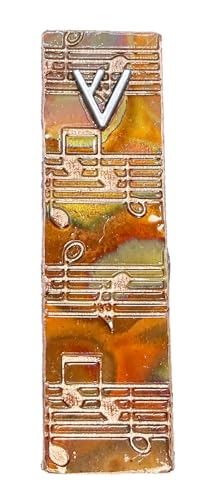 Etched Copper Mezuzah Case by Diane Fuller