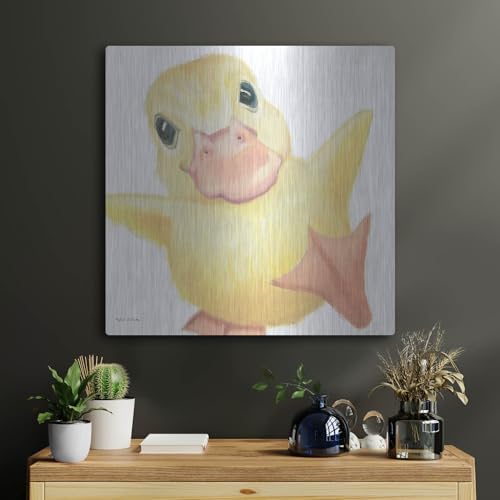 Farm Friends 2 Metal Wall Art by Myles Sullivan 24x24