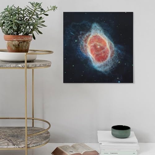 James Webb Space Telescope Poster Canvas Wall Art 24x24inch Framed Unframed