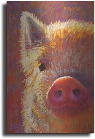 Piglet Mini Vi by Rita Kirkman Metal Wall Art 16x24