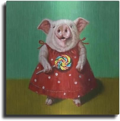 Sticky by Lucia Heffernan 12x12 Metal Wall Art