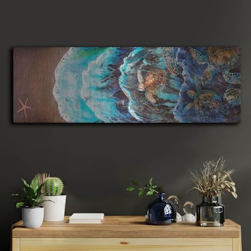 Luxe Metal Art Log Jammin Wall Art 36x12