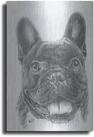 French Bulldog 3 Metal Wall Art by Barbara Keith